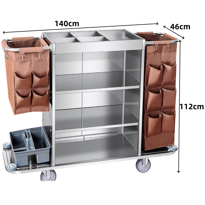 悦兴诚 布草车 手推布草车140*46*112cm