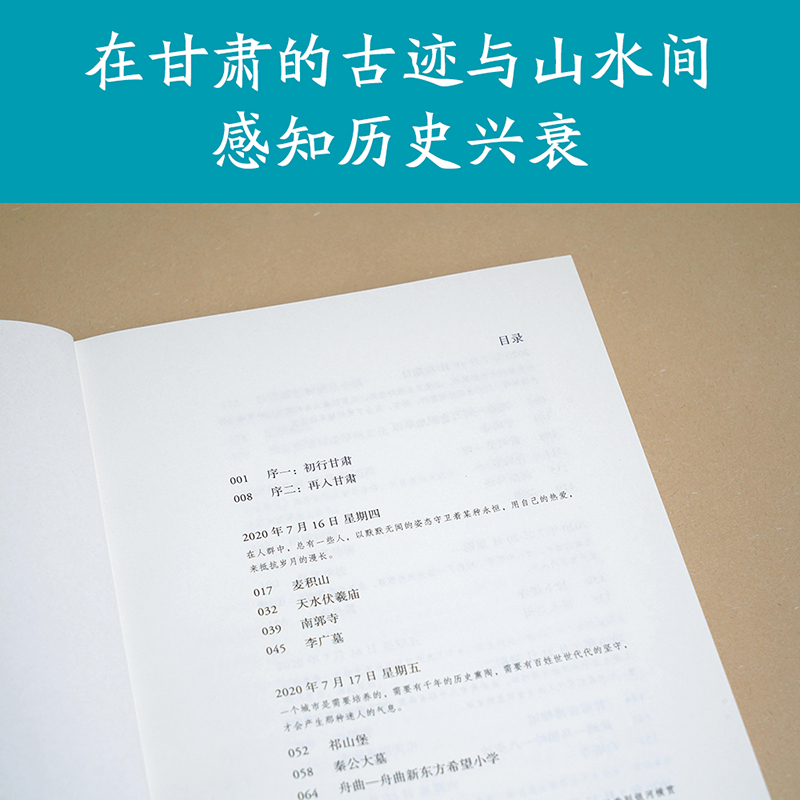 [正版]俞你同行,我从陇上走过 俞敏洪 生命在行走中开阔 100余幅摄影彩图 甘肃旅行游记 在古迹和山水间感知历史 果高清大图