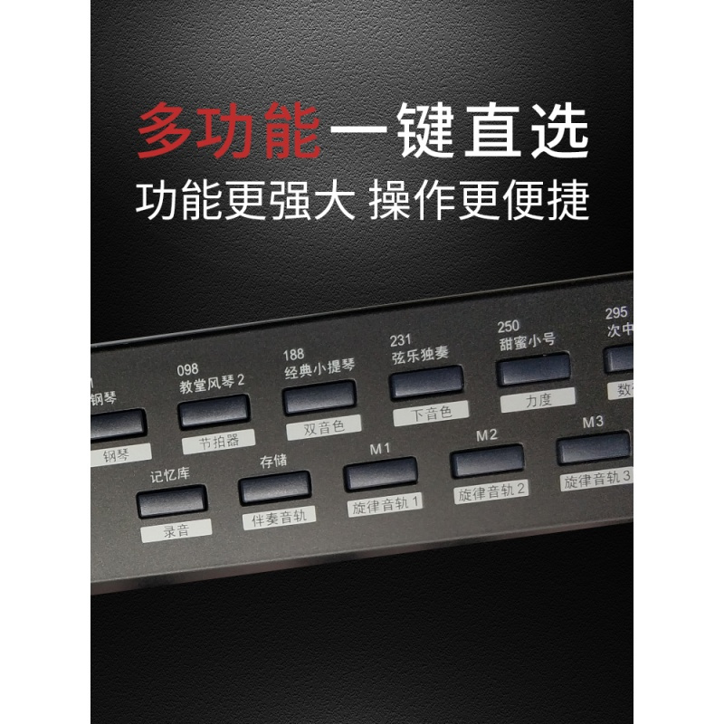 美得理DP320电钢琴88键重锤专业成人幼师学生家用智能数码钢琴