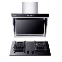 巧太太侧吸按键烟机加方形双灶天然气套装CXW-220-710S+ JZT-Z3