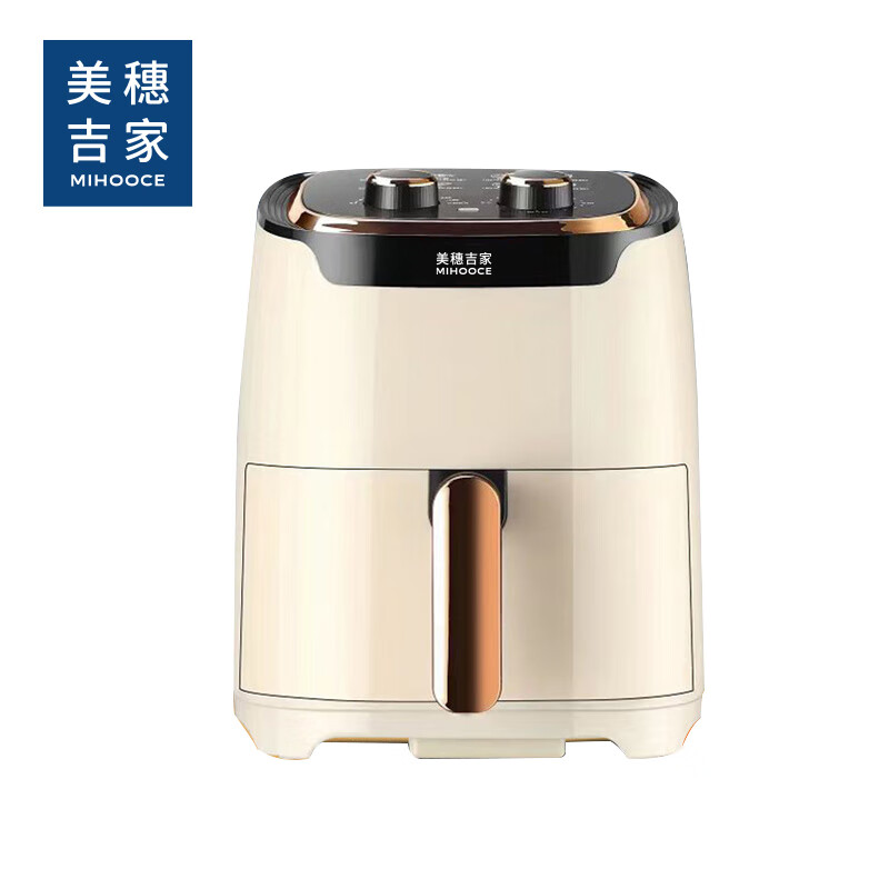 美穗吉家 空气炸锅4L HD-ZG010J 家用大容量4L空气炸锅烤箱一体 精准控温