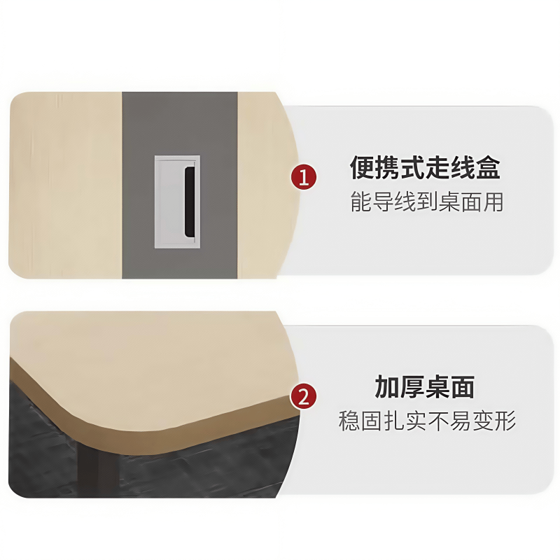 鑫木樽会议桌1.6*0.8*0.75m张高清大图