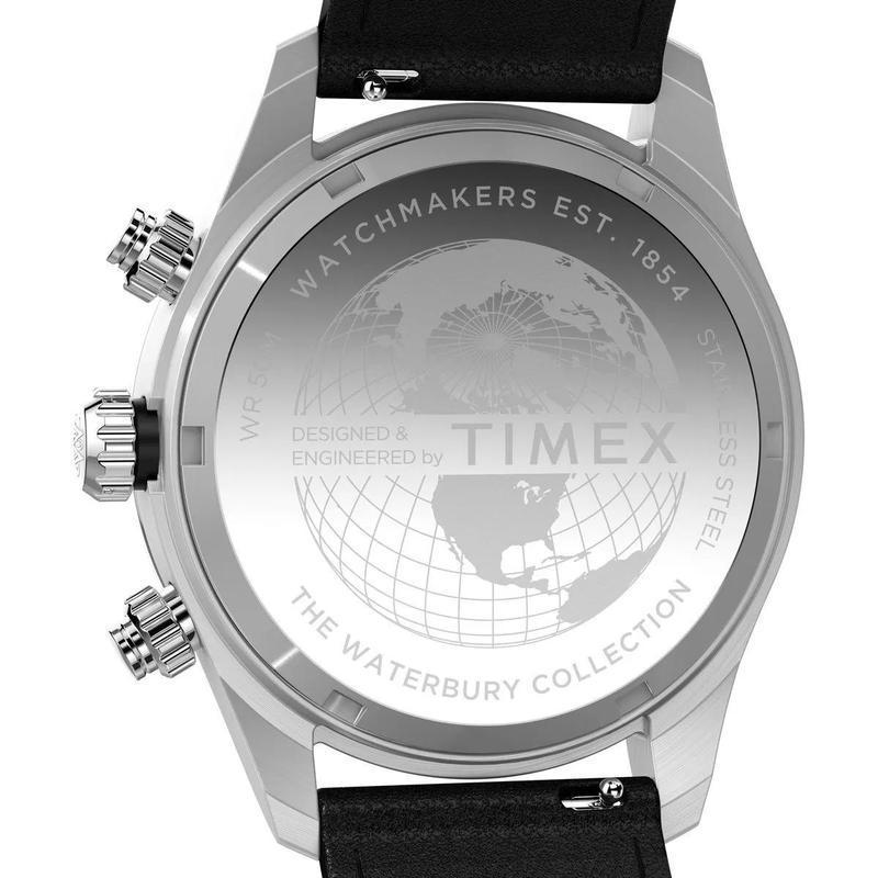 Timex /天美时经典石英计时欧美腕表商务防水防刮中性款白盘皮带mm