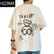 HLCOMAN港风短袖T恤男夏季ins潮流2025新款衣服宽松半袖体恤小熊上衣