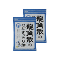 [2袋装官方授权]日本龙角散原味润喉糖 70g/袋 清凉润喉利咽 膳食营养补充剂