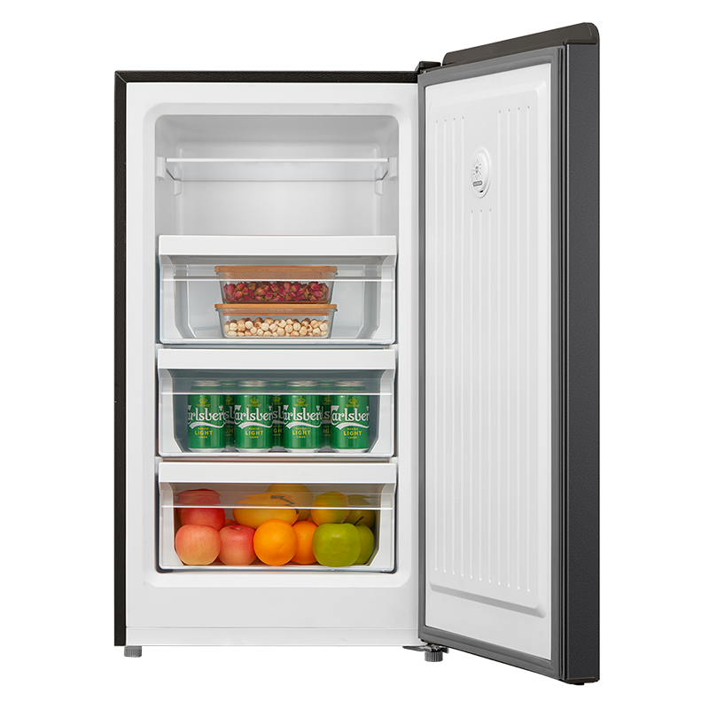 美的冷柜bdbc118uema炭灰月夜