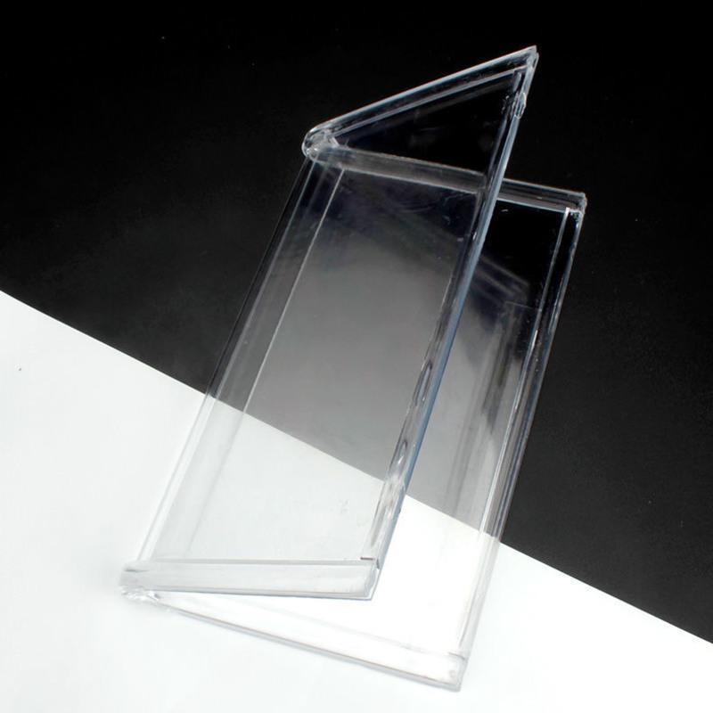 个装三角会议牌3902桌牌台卡双面学生座位牌席位牌v型台签塑料名字牌