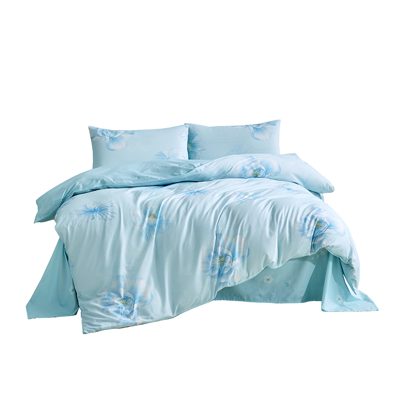 罗莱月下芳华全棉四件套高清大图