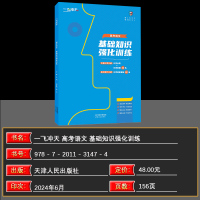 全国通用 语文 [正版]2025版一飞冲天高考语文基础知识强化训练考点分类突破+模拟实战演练 全国高中通用