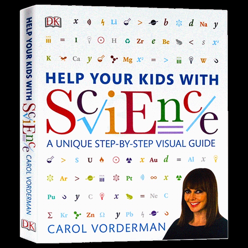 [醉染正版]DK帮助你的孩子学科学 Help Your Kids with Science 英文原版家庭育儿教辅图解学习高清大图