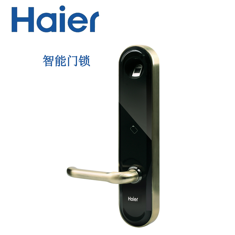 海尔(Haier)指纹锁HL-35PF4家用防盗门智能门锁密码木门大门电子锁