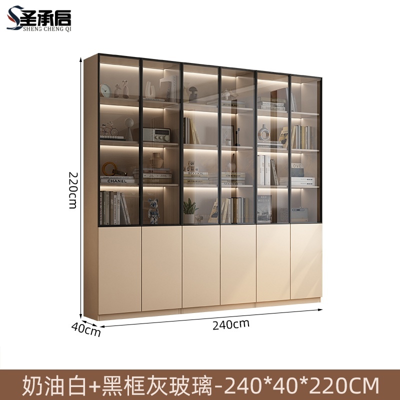 圣承启 收纳柜 六门台高清大图