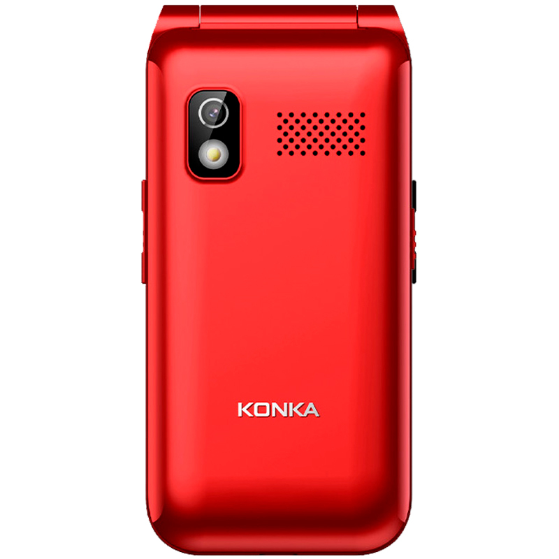 KONKA康佳UK9双屏翻盖老人手机超长待机大字大屏大音量大按键移动老年手机备用功能机