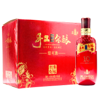 塔牌绍兴黄酒十年冬酿418ml*6瓶整箱半干型10年陈酿加饭酒花雕酒