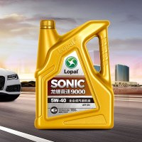 龙蟠SONIC9000 SN 5W-40全合成机油汽车润滑油正品4L 新老包装随机发货
