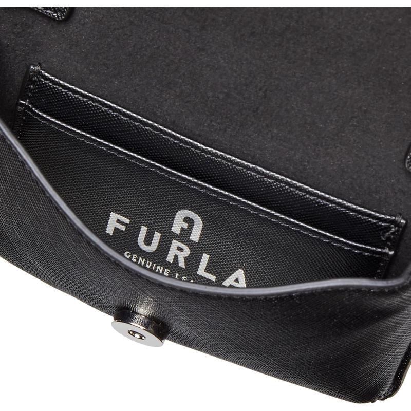 FURLA迷你小方包真皮拼接手提链条包女士短肩带潮百搭配饰小包高清大图