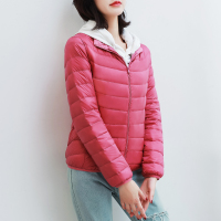 yaloo/雅鹿2019新款轻薄羽绒服女士2019新款时尚短款上衣外套潮流