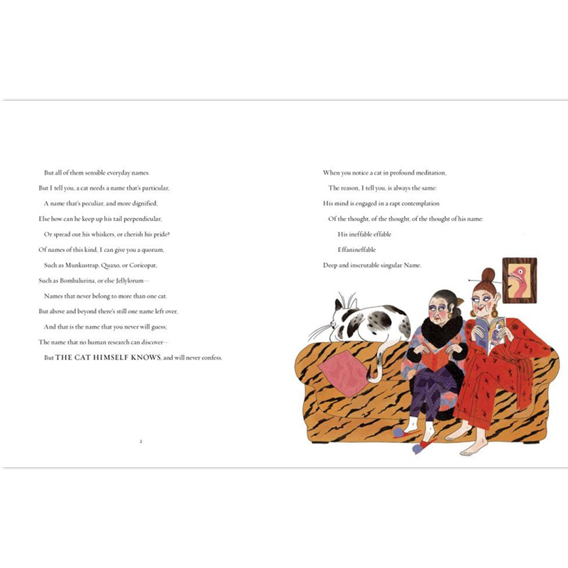 [正版]老负鼠的猫经 怪猫故事集 英文原版 Old Possum’s Book of Practical Cats 艾高清大图