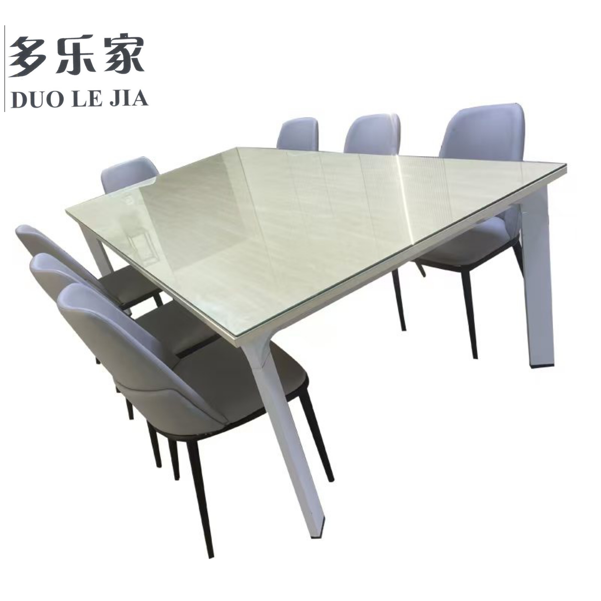 多乐家(DUO LE JIA)会议桌 长桌 洽谈桌 培训桌定制 HYZ2306+1*16*7.6dm高清大图