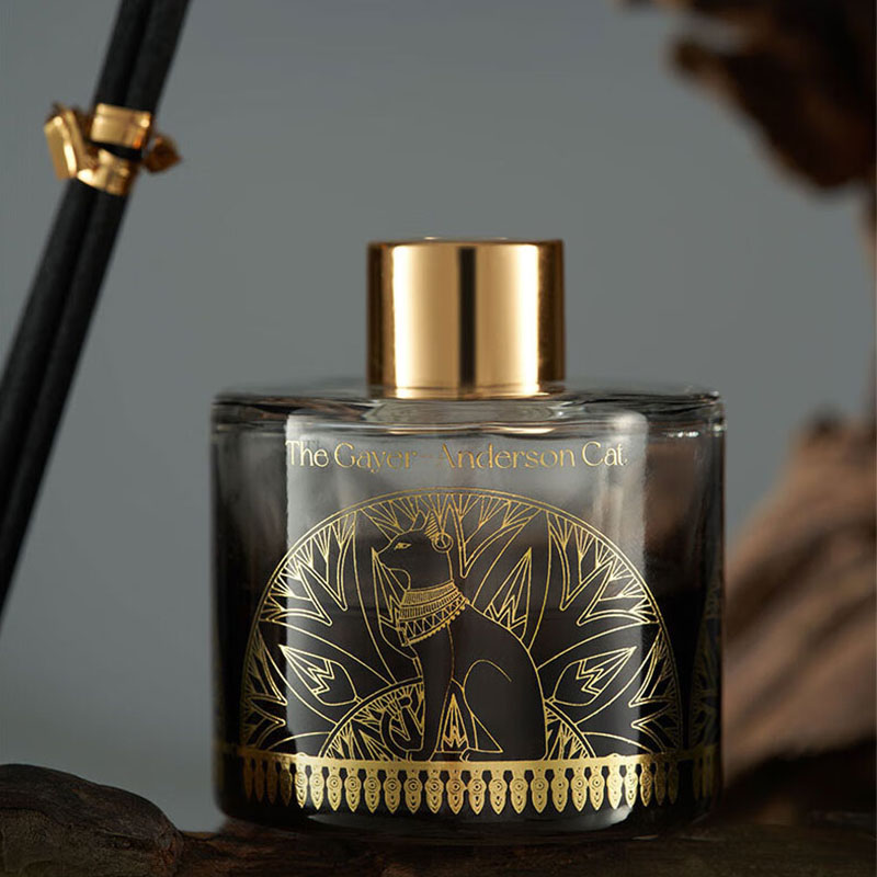 大英博物馆盖亚·安德森猫系列无火香薰晶石散香器 散香50ml 精油10ml 晶石130g高清大图