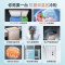 [官方正品]容声210升家用商用冷藏冷冻两用双温大冰柜卧式冷柜一级大容断电保护钛空金BCD-210MSA以旧换新