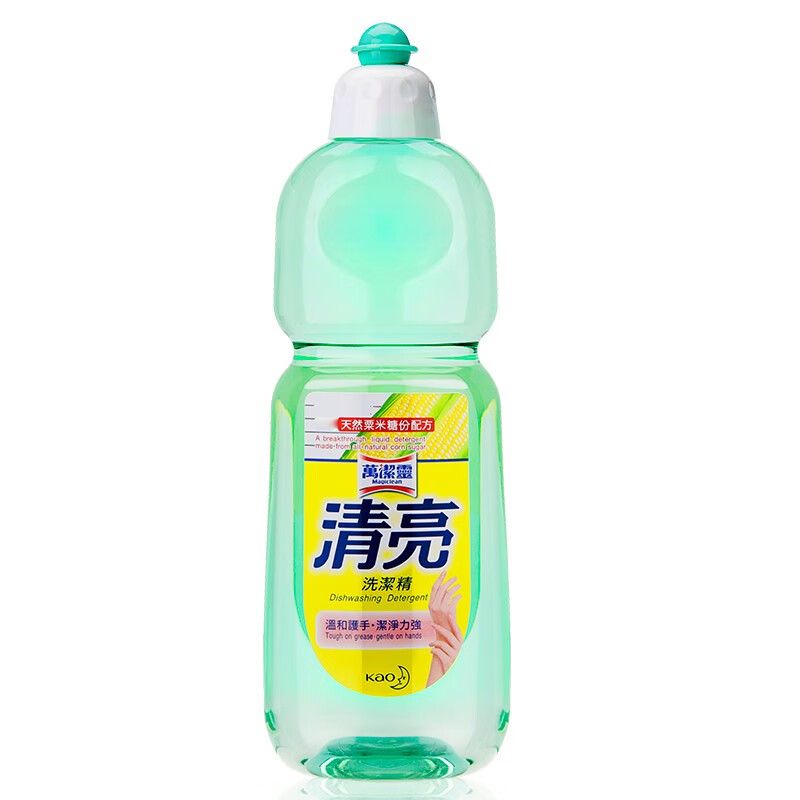 花王(KAO)清亮洗洁精600ml原装进口天然栗米糖分配方温和不伤手去油污高清大图
