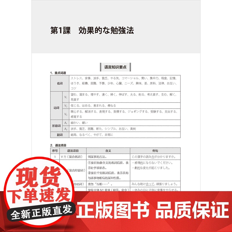 [外研社]新起点日语第三册一课一练高清大图