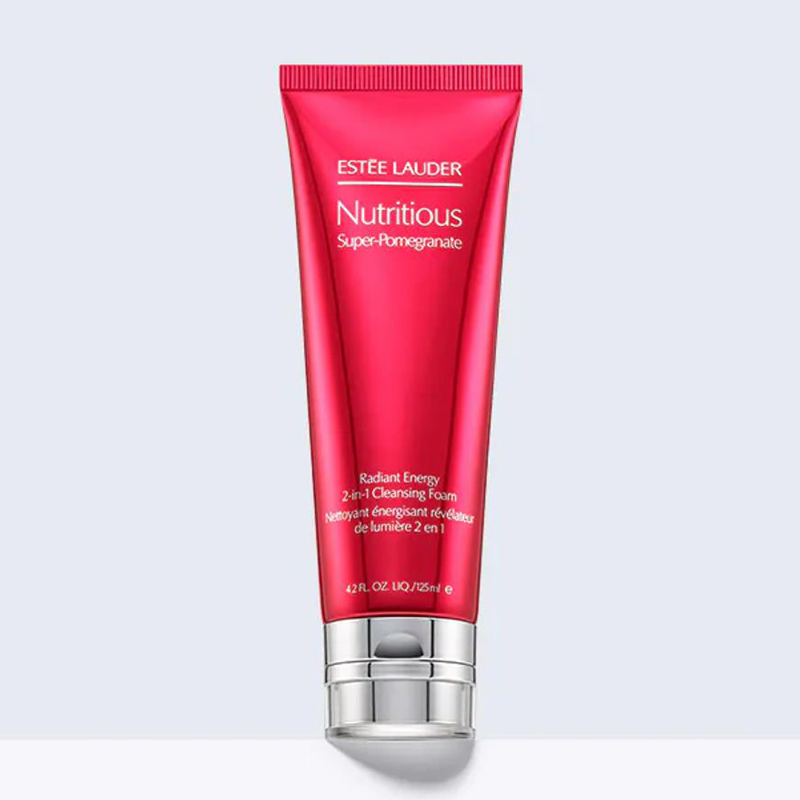雅诗兰黛Estee Lauder鲜活亮采红石榴 二合一洁面乳125ml