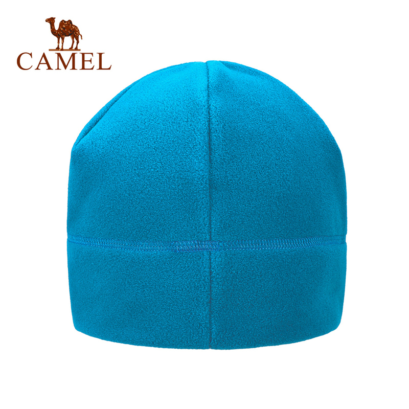 CAMEL骆驼户外抓绒帽 简约复古保暖户外运动抓绒帽