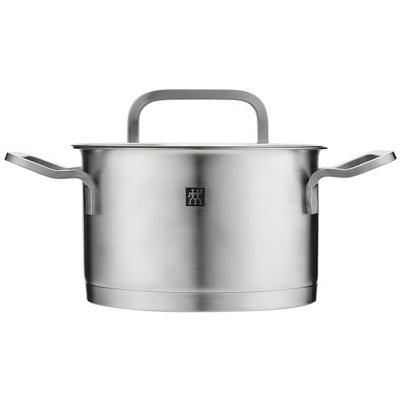 双立人炖锅16cm不锈钢双耳炖煮锅汤锅66602-160-922高清大图