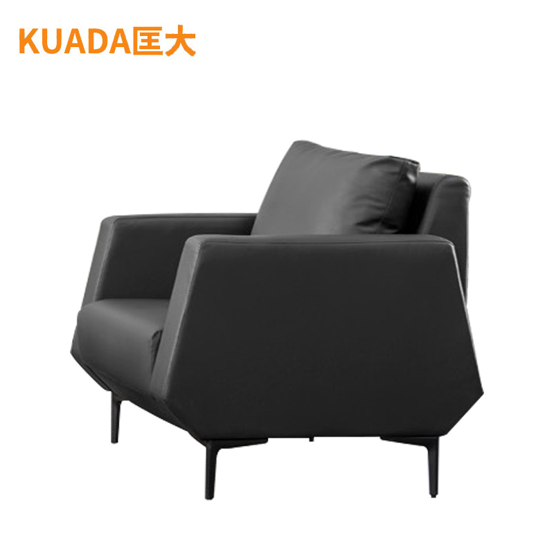 匡大 办公沙发 皮艺沙发 办公室接待沙发 西皮 单人位 KDT679高清大图