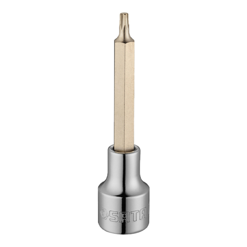 世达(SATA) 12.5MM系列 100MM长花形旋具套筒 T30 25104 (计价单位:个)