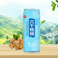 【官方旗舰店】养元六个核桃 精益型240ml*24罐 核桃乳 植物蛋白饮料