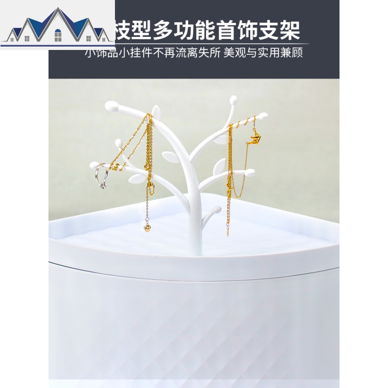 转角收纳柜厨房卫生间三角柜旋转置物架免打孔壁挂墙角储物柜 三维工匠高清大图