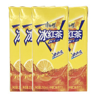 康师傅冰红茶250ml*10盒 柠檬茶饮料夏季饮品柠檬味饮品