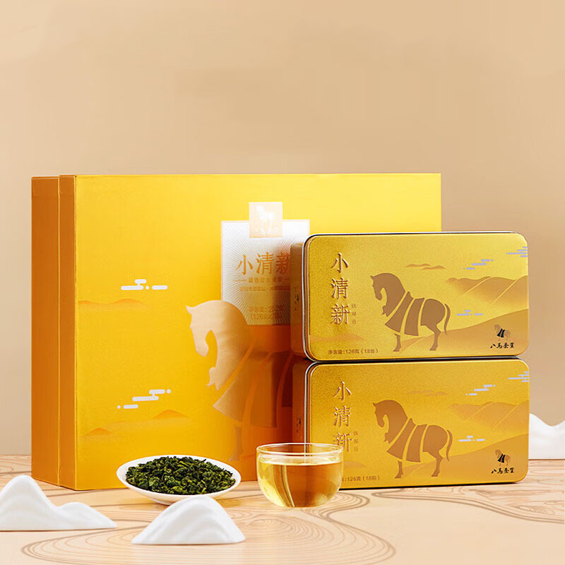 八马茶业(BAMA TEA) 乌龙茶铁韵 安溪铁观音清香型特级192g AA1270高清大图