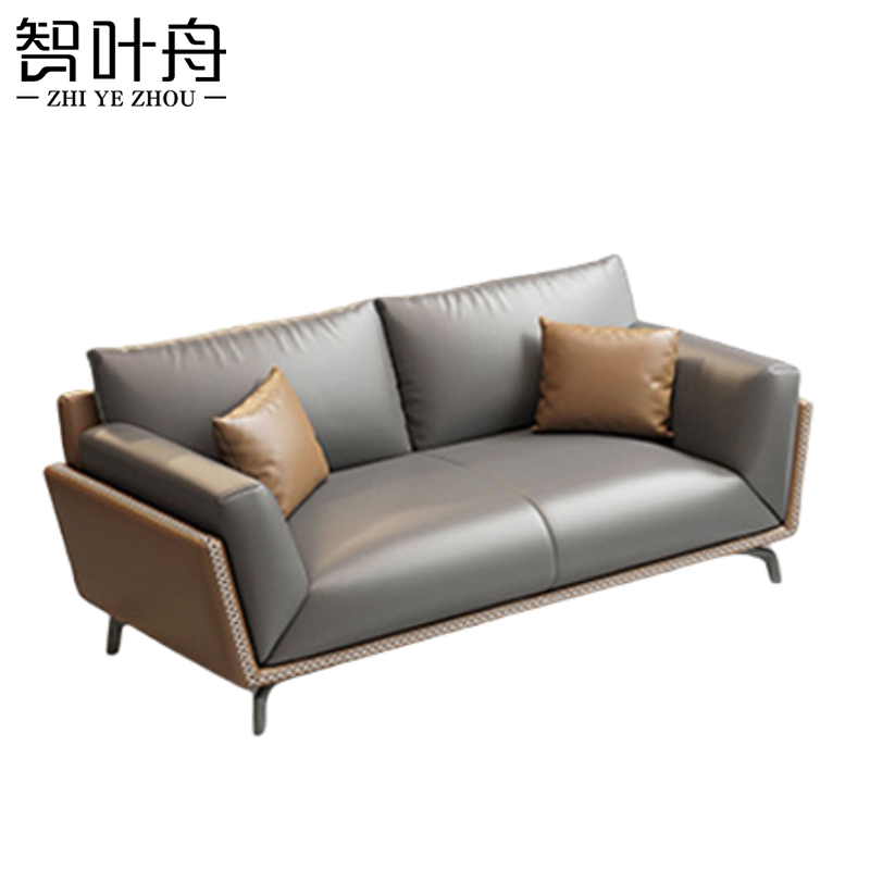 智叶舟沙发双人位150*90*80cm张高清大图