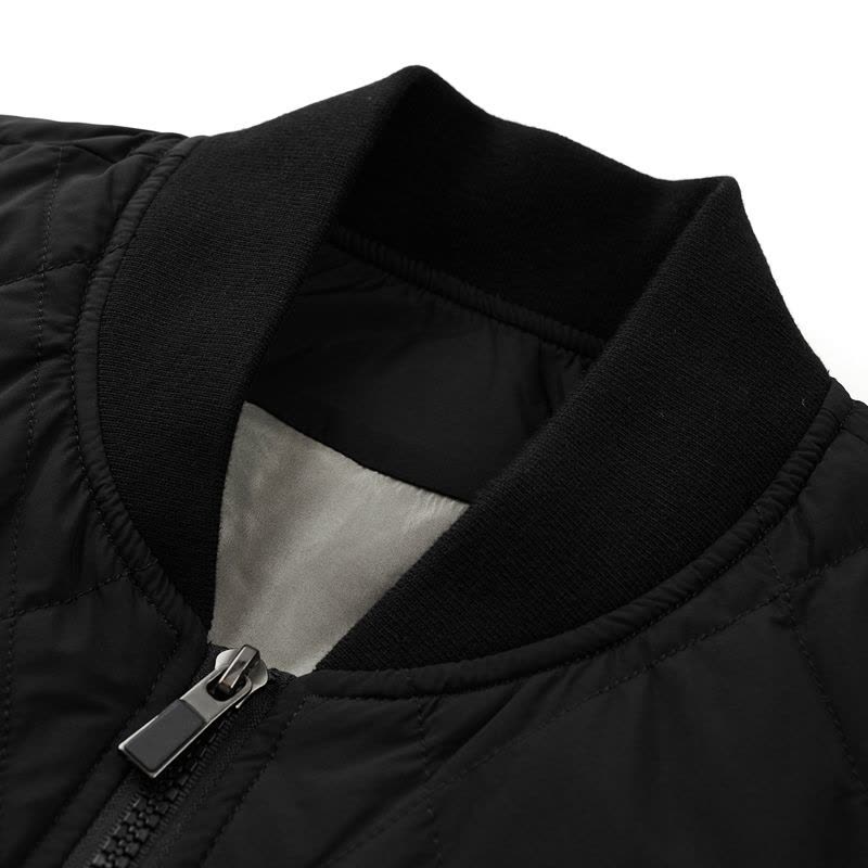 恒源祥羽绒服马甲秋冬新款大码宽松棒球领休闲坎肩厚背心保暖外套图片