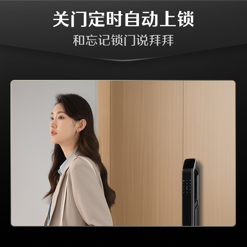 德施曼(DESMAN) 小嘀Q3E智能门锁全自动指纹锁密码锁2024年新品高清大图