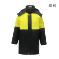鲲树 羽绒服(拼色)C-003 藏蓝色拼旗黄 180