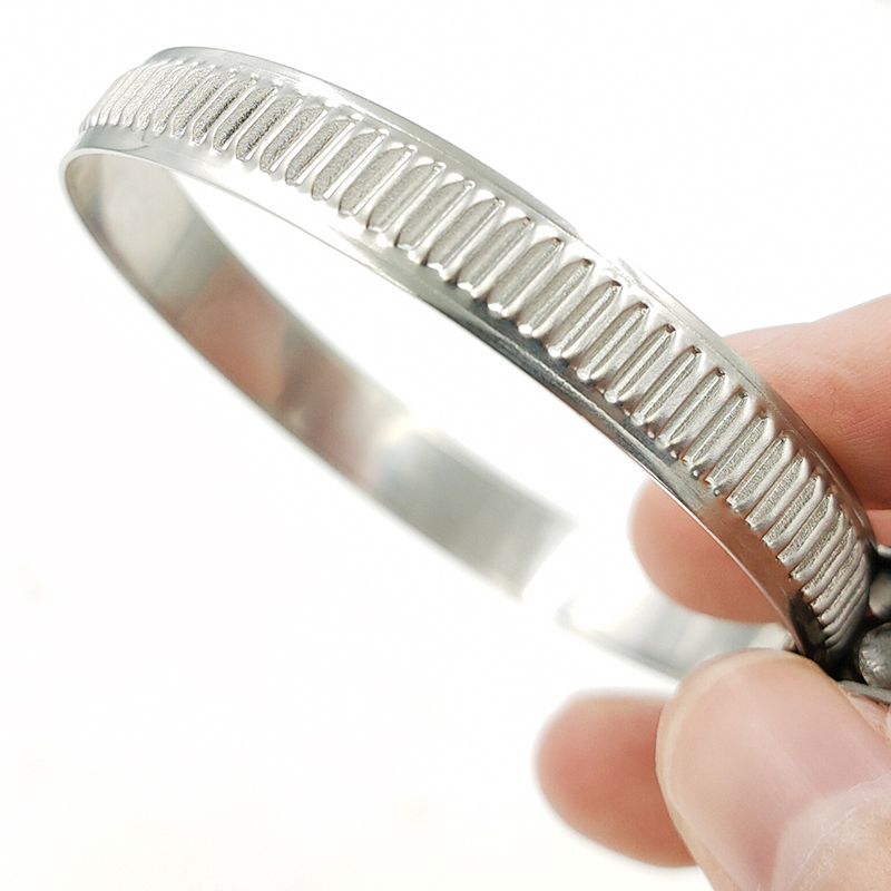 海斯迪克hk514304不锈钢德式喉箍不锈钢全钢管卡抱箍卡箍紧固件标准件