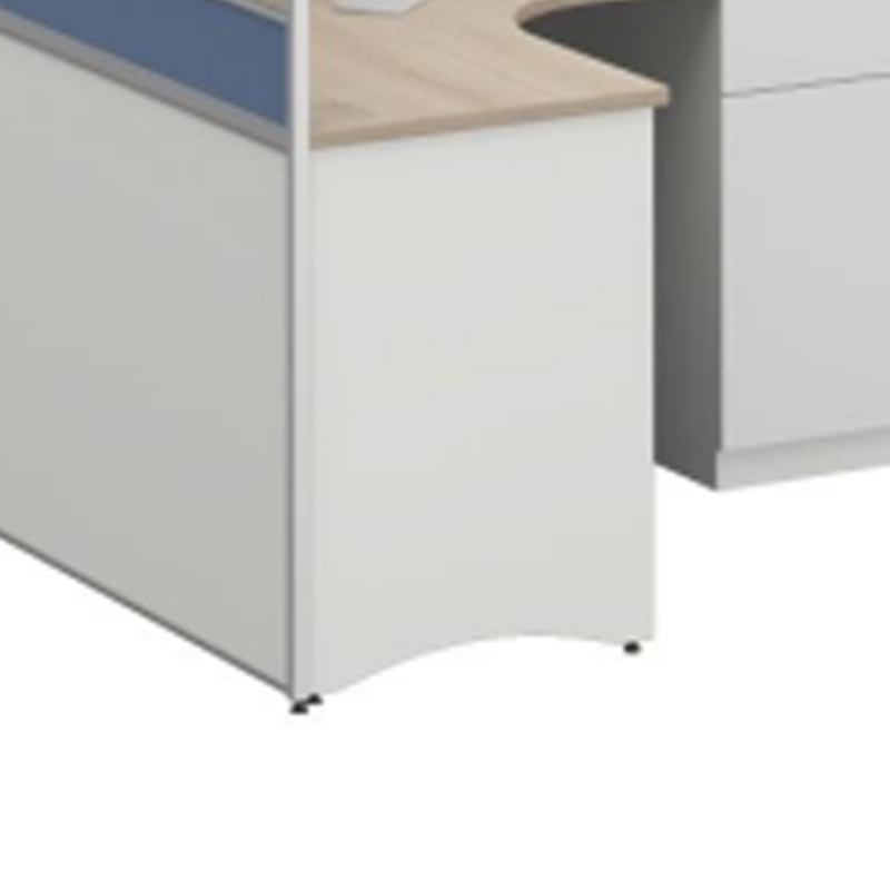 臻远ZYGW-088职员桌办公桌屏风工作卡位 T型双人位高清大图