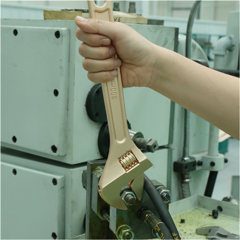 WEDO维度品牌 防爆工具 铝青铜 铍青铜 防爆活扳手 活动扳手 活口扳手 厂家供应高清大图