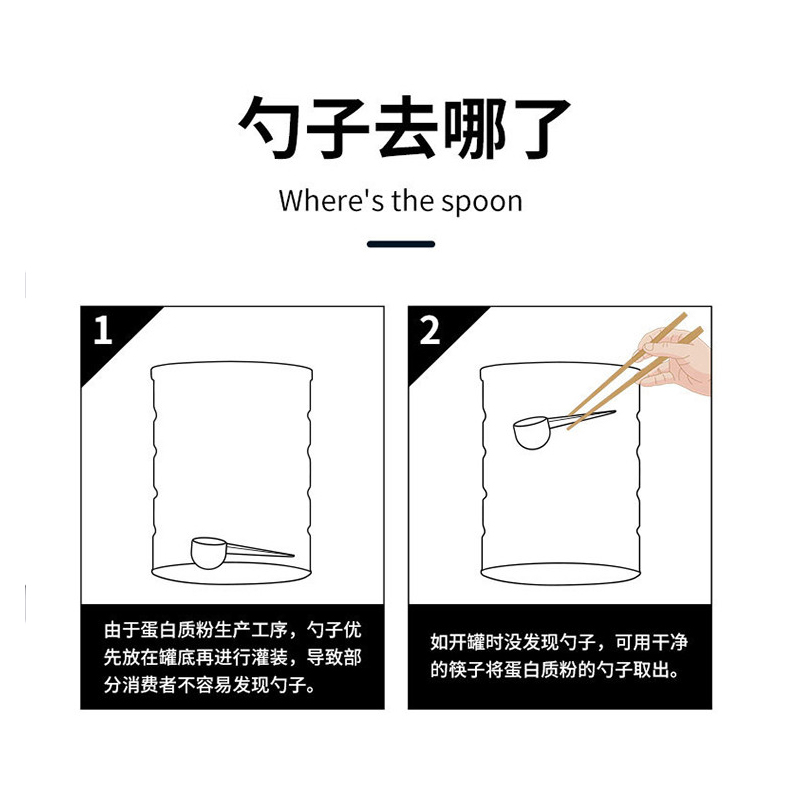 美莱健(MEILAIJIAN) 乳清蛋白质粉475g 健塑型男 健肌粉健身健肌蛋白粉高清大图