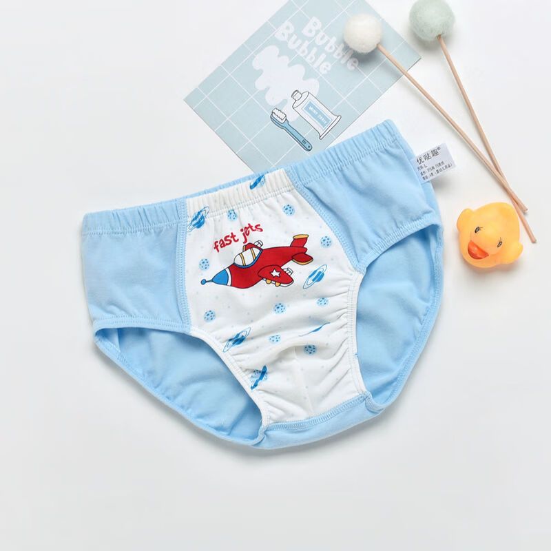 伊蒂格世品牌4条装男童三角裤棉质儿童内裤男宝宝短裤110岁男孩中小童