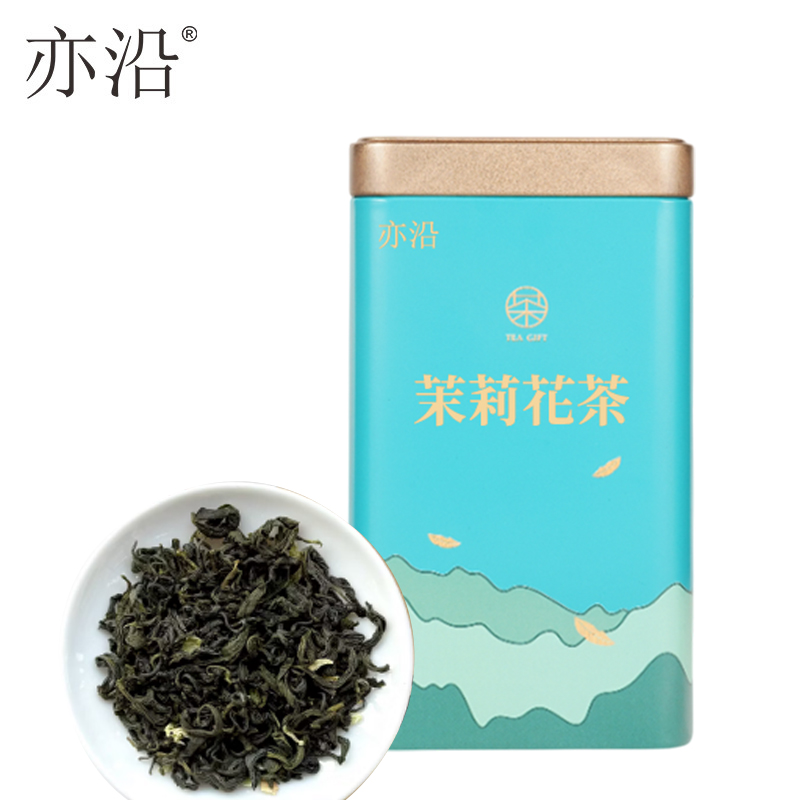 亦沿 茉莉毛峰 茉莉花茶 250g/罐高清大图
