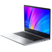 小米(MI)RedmiBook14英寸增强版轻薄本全新十代笔记本电脑(i7-10510U 8G 512GSSD MX250 2G独显) 手环疾速解锁 游戏 win10 月光银