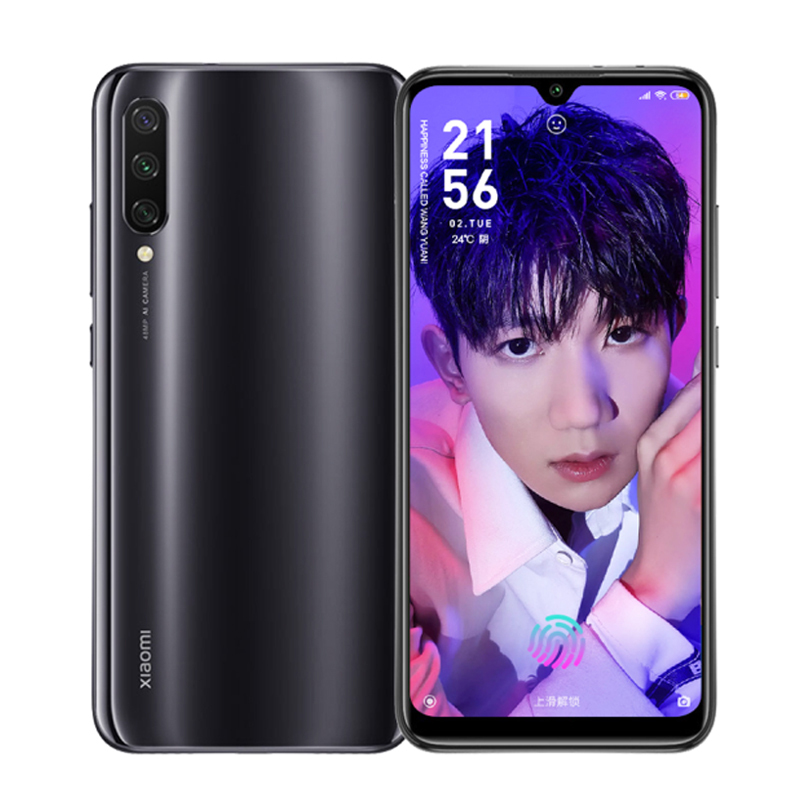 小米 (MI) CC9E 暗夜王子(深空灰) 4GB+64GB 屏幕指纹 3200万自拍 4800万超广角三摄 智能手机双卡全网通4G手机