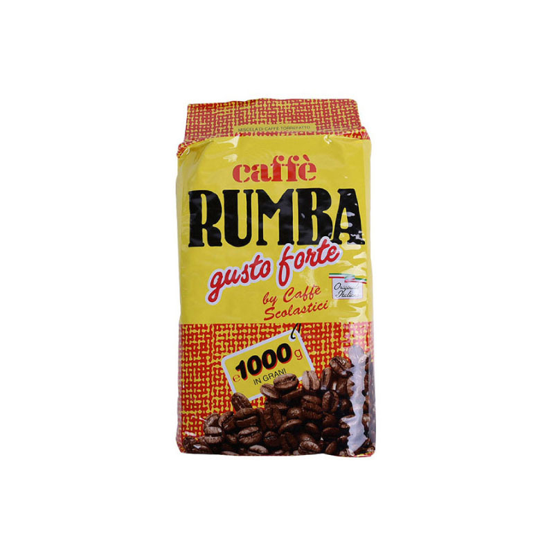 意大利进口 RUMBA 意式特浓 特香咖啡豆 1kg