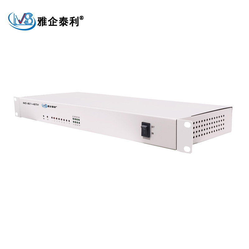 雅企泰利/光端机/MS-8E1+4ETH高清大图